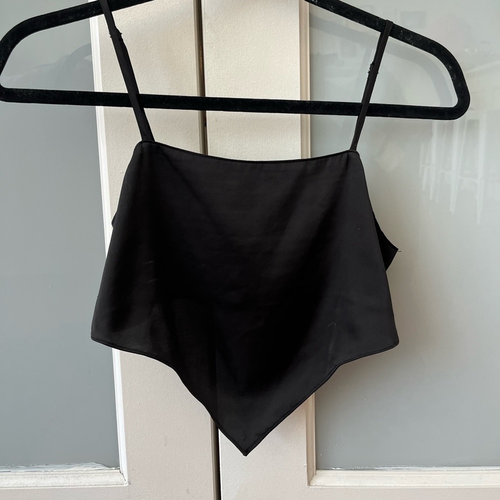 H&M Black Bandana-Style Tank